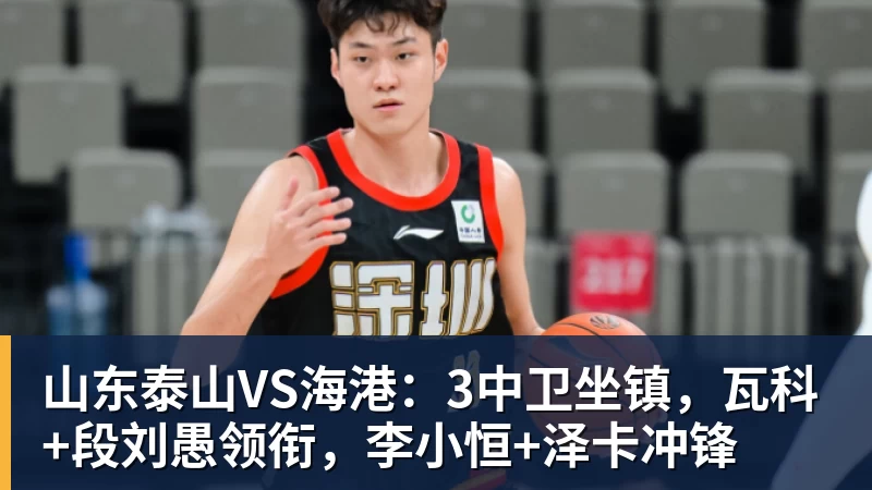 山东泰山VS海港：3中卫坐镇，瓦科+段刘愚领衔，李小恒+泽卡冲锋