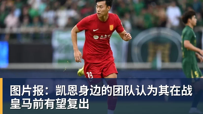 图片报：凯恩身边的团队认为其在战皇马前有望复出