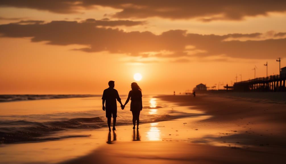 romantic sunsets in virginia beach